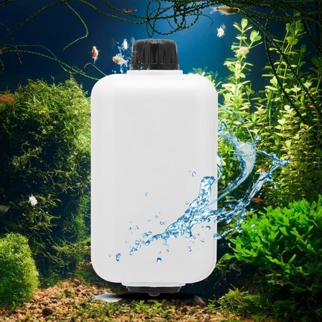 Pompe à air silencieuse et réglable pour aquarium (1/5)