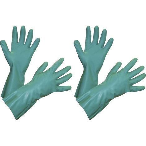 Gants industriels Taille 10/XL Vert (Lot de 2) (1/4)