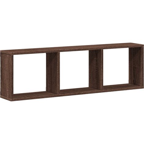 Maison Exclusive - Mobile a Parete 100x16x30cm Rovere Marrone in Legno Multistrato (1/5)