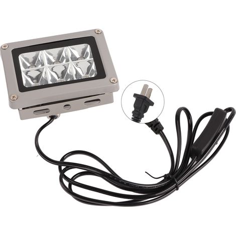 Lampe de polymérisation UV 405nm IP65, portable et rapide, pour résine photosensible et colle sans ombre, 90-265V prise US, solidification efficace