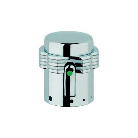 GROHE Poignée d'arrêt 47246 avec touche économie d'eau pour Automatic 2000 Clova chrom/chrom mat, 47246IP0 (1/3)