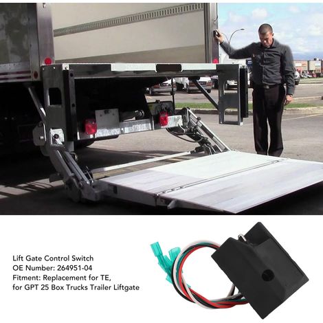 Heckklappenschalter 264951-04, verstärkt, 4-adrig, für TE GPT 25 Heckklappen von Lkw und Anhängern (1/5)