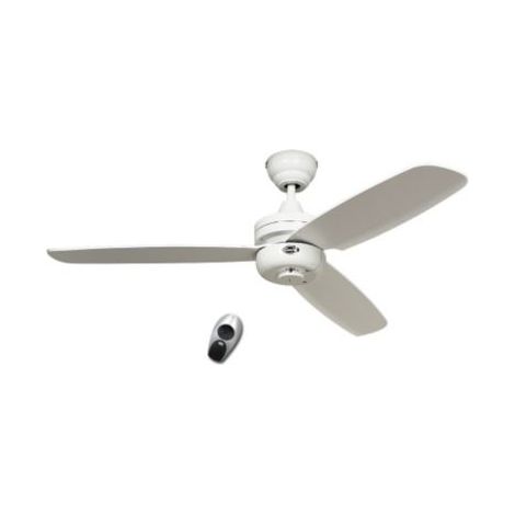 NIGHT FLIGHT 132, Ventilator ohne Licht mit Fernbedienung, - Corpo: Bianco - Colore Pale: Bianco (1/5)