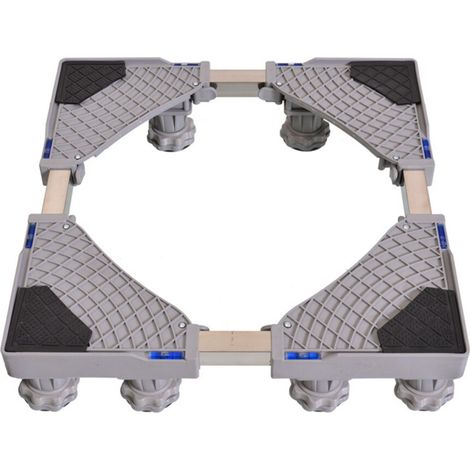 Estructura de soporte para aire acondicionado, soporte de tubo cuadrado gris B