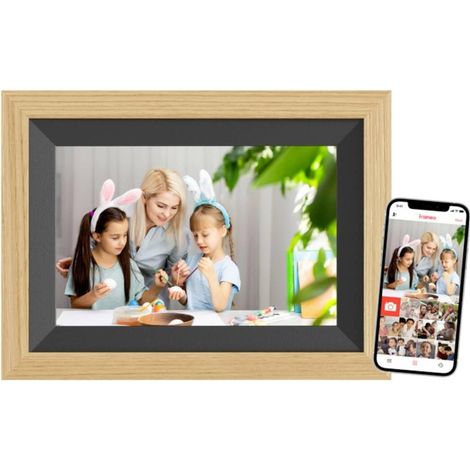 Braun Phototechnik DigiFrame 10B - Marco de fotos digital con WiFi (25,7 cm, eficiencia energética: C (A - G) 12