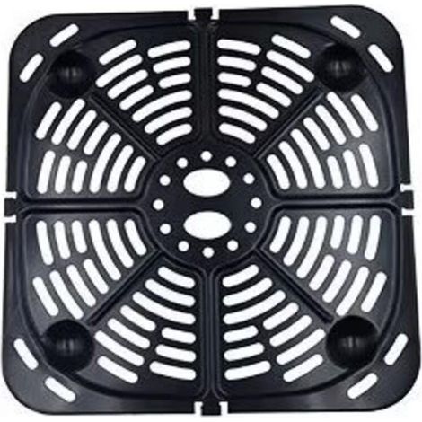 Plaque de cuisson pour Air Fryer pour des résultats croustillants, lavable au lave-vaisselle, pièce détachée,Diamètre 21.2cm (1/2)