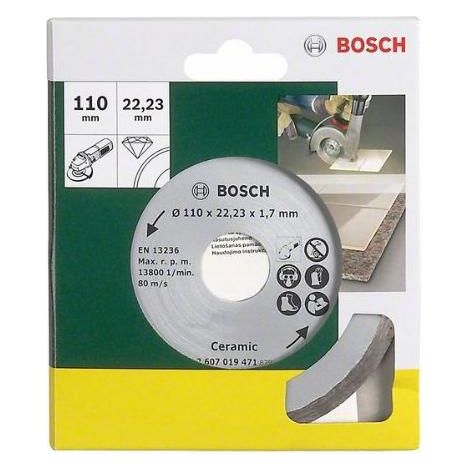 BOSCH - DISCO DIAMANTATO PER PIASTRELLEDIAM 110
