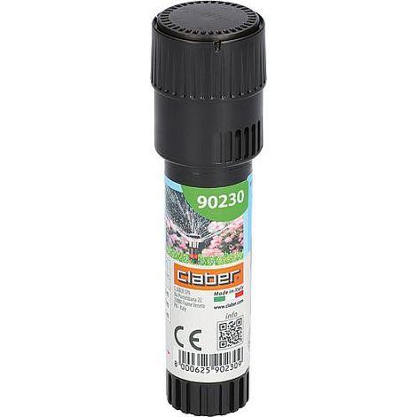 Arroseur escamotable micro 90° DN15(1/2)fem, max. 13,8m2 (1/4)