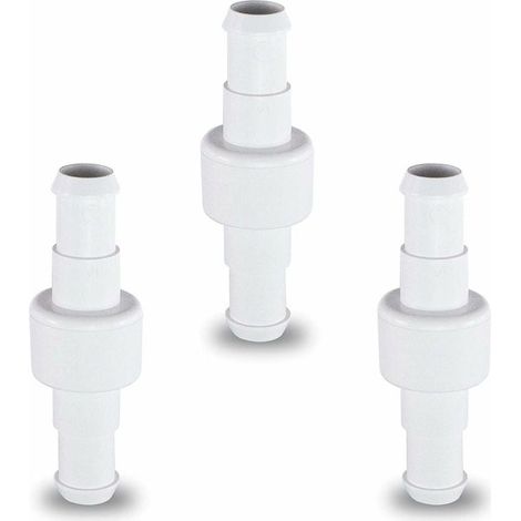 Ersatz-Poolreinigerschlauch mit Kugellager und Drehgelenk D20 für Polaris 280 3900, Poolreinigerschlauch mit Kugellager und Drehgelenk D20 D15, 3er-Pack in Weiß (1/4)