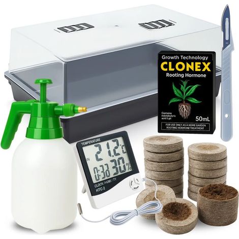 Premium Steckling Anzucht Set Starterkit Bewurzelung Pflanzenvermehrung Stecklingszucht (1/5)