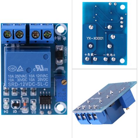 12V-Batterie-Unterspannungsmanagementmodul mit automatischer Unterspannungswiederherstellung und Batteriestromabschaltschutzschalter (1/5)