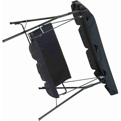 Housse de Protection pour Balançoire de Jardin Étanche Anti-Poussière Pare-Soleil Modèles Anciens et Nouveaux Inclus Noir-AUTRES (1/5)