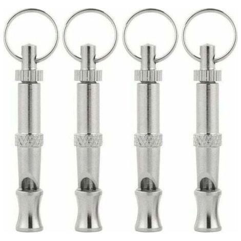 VURAHOME - Sifflet à ultrasons pour chien 4 pièces, XU, Sifflet à haute fréquence pour chien, Sifflet à ultrasons réglable pour dresser, Aboyer, S'asseoir et rappeler des chiens - (1/4)