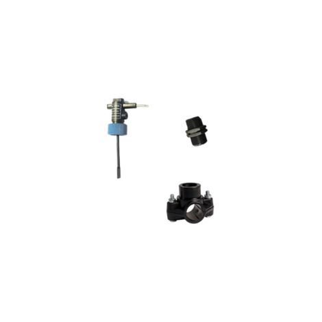 Ccei – Détecteur de débit en NORYL – Compatible électrolyseurs Limpido et Phénix – Installation rapide sur tuyauterie – Collier et adaptateur inclus
