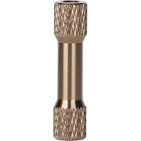 10 pièces entretoise M3x25mm en alliage d'aluminium anodisé colonne de filetage femelle entretoise équilibrée pour quadrirotor (Gris Titanio) (1/5)