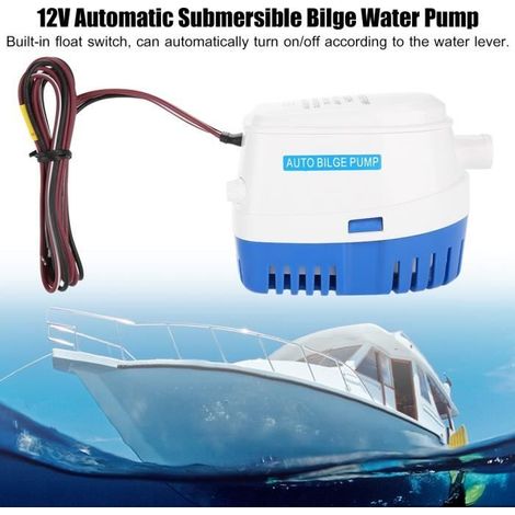 Automatische 12V-Schiffs-Bilgenpumpe mit Schwimmerschalter