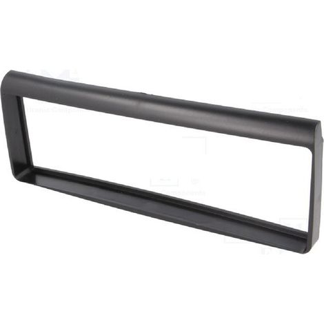 Facade autoradio compatible avec Alfa Romeo 156 97-01 1DIN noir