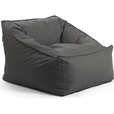 [GEBRAUCHT] Mokebo Gartensessel Sitzsack Outdoor Kissen Relaxliege Bodenkissen Anthrazit B-Ware