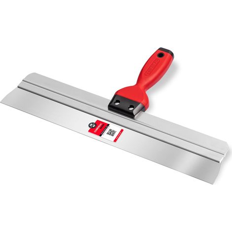 COMENSAL® Spatole per Stucco 450 mm - Frattazzo per Stucco - Spatole per facciate - Spatole in Acciaio Inox – Spatole in Acciaio Inossidabile - Spatola larga - Spatola facciata - Made in EU (1/5)