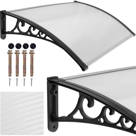 Toldo de plástico Sano de 80x120cm, color negro. (1/5)