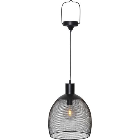 Solar-Hängeleuchte ,Sunlight', Lichtsensor, outdoor, warmweiß, 35cm (1/4)