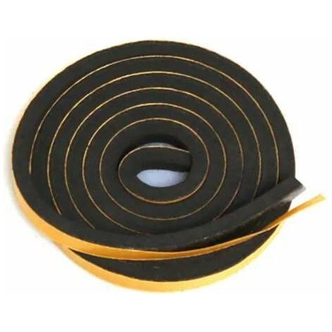 – Joint torique autocollant 6x4 mm – Longueur 900 mm – Étanchéité pour espaces confinés – Corde mousse universelle
