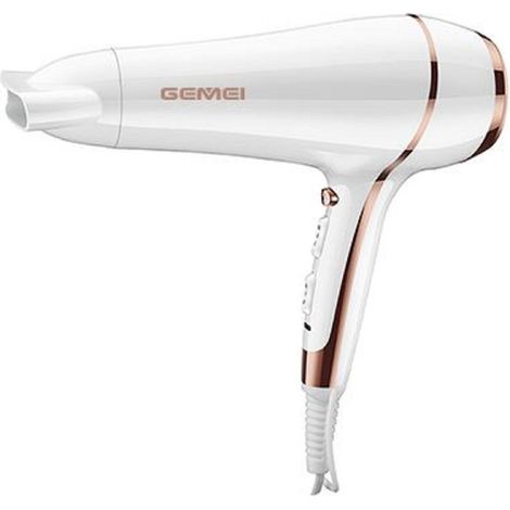 TRADE SHOP - Asciugacapelli Professionale 2400 W Phon Per Salone 3 Velocità Beccuccio Gm-108 - (1/5)