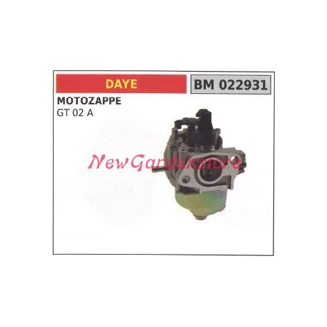 Carburatore a vaschetta DAYE motozappa GT 02 A 022931