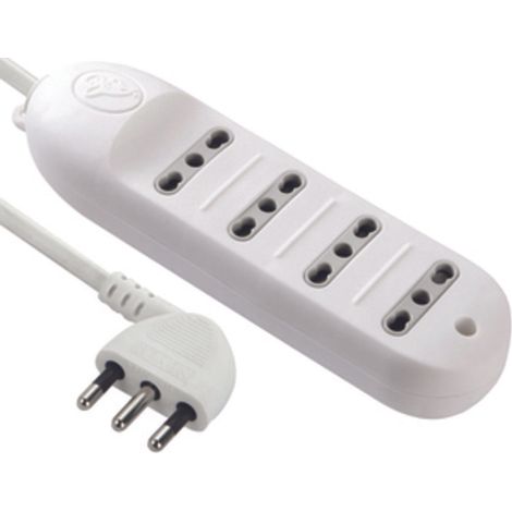 MULTIPRESA 4P BIPASSO FIG.1- ELECTRALINE 3PMARK- 5,0 pz