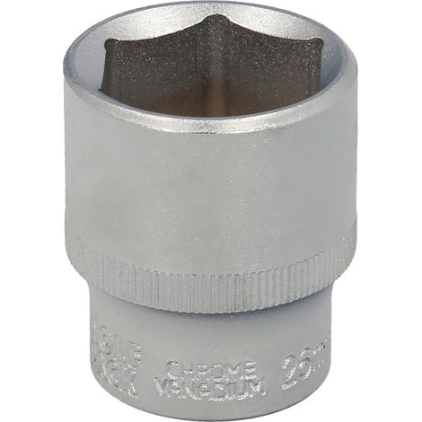 Clé à douille hexagonale 1/2" 26 mm. Profil 6 pans (1/5)