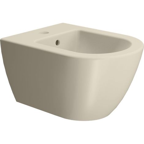 Bidet suspendu PURA 36x50cm, creta mat (1/2)