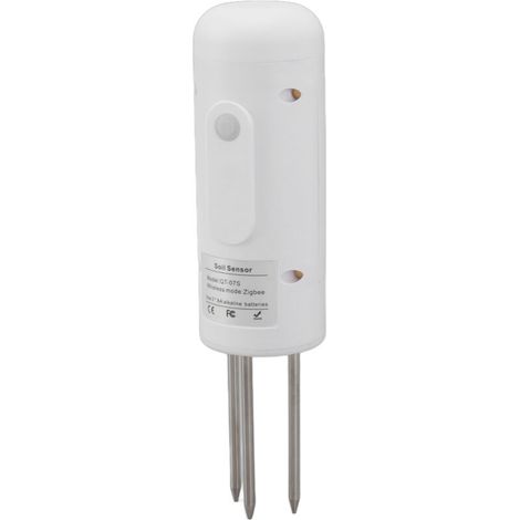 Capteur de Sol Zigbee Sans Fil Jardin avec App Contrôle - Pro Résistant ABS, Portatif Température Humidité Plantes (1/4)