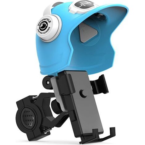 Wasserdichte Handyhalterung für Fahrrad/Motorrad, Helmvisier, stabil (1/5)