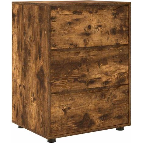 Maison Exclusive - Armadio Rovere fumé 60 x 48 x 81 cm Legno multistrato