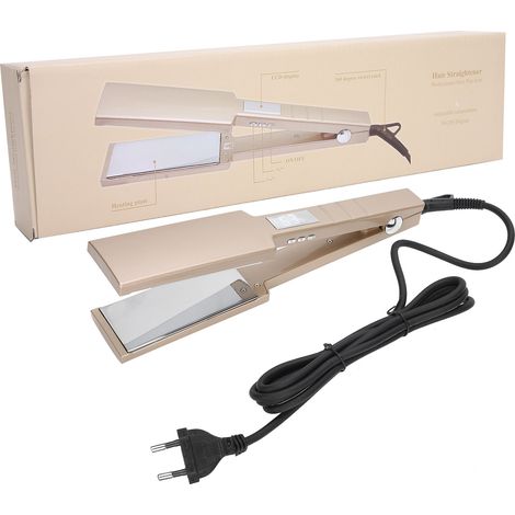 Lisseur à Cheveux Chauffage Rapide Température Réglable 110‑240V Prise EU (1/5)
