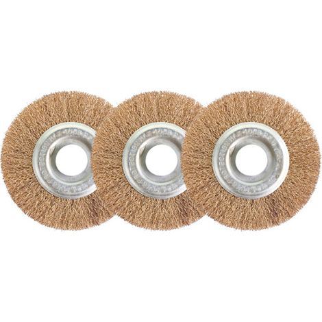 Ryobi Wire Patio Cleaner Brush 3 Pack for RY18PCA RAC814X3GB