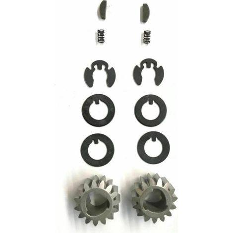 Kit d'engrenages de roue arrière 105-3040, 105-6840 - 2 pignons en acier de 15 dents, 12 pièces au total, pour tondeuses à gazon Toro Recycler de 22 pouces, compatible avec 65-2720, 39-9650 et 612066. (1/4)