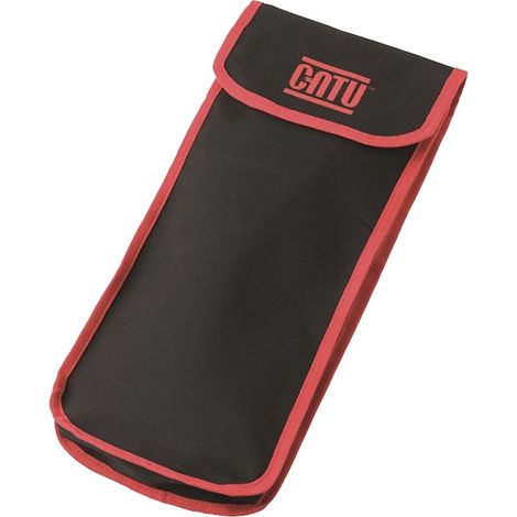 etui en tissu - pour gants isolants - renforcé et imperméabilisé - noir - catu cg-36-2