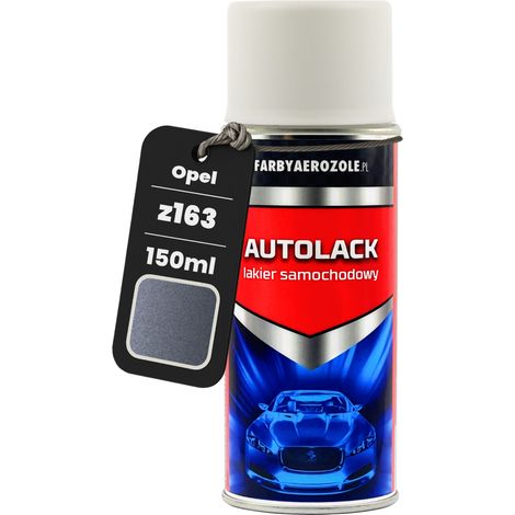 Opel z163 Lichtsilber Met. Pintura en aerosol para automóviles 150ml (1/5)