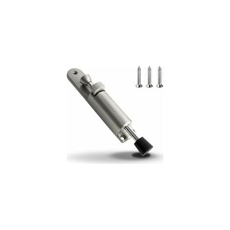 Arret de Porte Caoutchouc Souple Résistant en Support de Porte en Alliage de Zinc Butoir de Porte Commande au Pied (1/5)