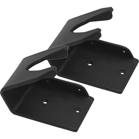 Support de Montage Universel pour Lecteur de Codes-Barres 2 pièces, Noir en Plastique, Fixation Murale et Support de Bureau pour Scan Gun et Barcode Scanner, Entretien Facile en (1/5)