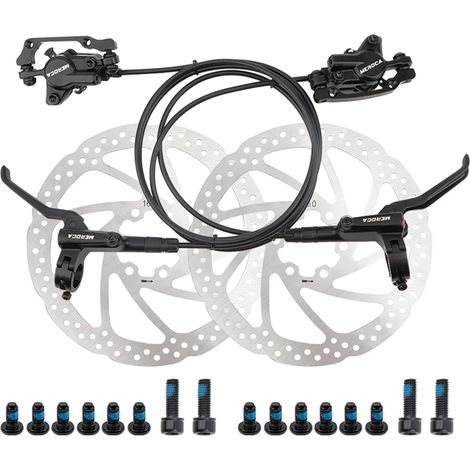 Freins à disque hydrauliques M800 pour VTT (avant 800 mm / arrière 1400 mm) avec adaptateur PM pour disque de 160 mm (1/5)