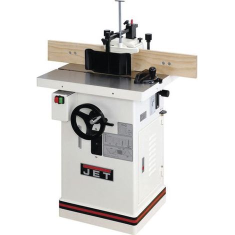 JET – Toupie à bois 4 vitesses 8000 tpm 1,5kW 230V – Butée réglable – Pour fabrication de corniches – JWS34KXM