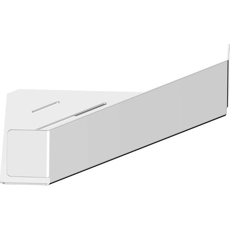 Swiss Aqua Technologies Badezimmerregal 29,2x17,2x8,2 cm, Edelstahl (SATDPOLROH29NRZ)