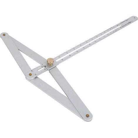 Eckwinkelmesser für Deckenrelikte, verstellbarer tragbarer Winkelmesser aus Aluminiumlegierung (1/5)