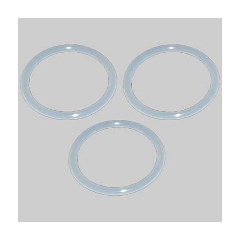 O-RING SILICONE BIANCO PER TAPPI RADIATORI - 1'1/4 Ø 56 acciaio