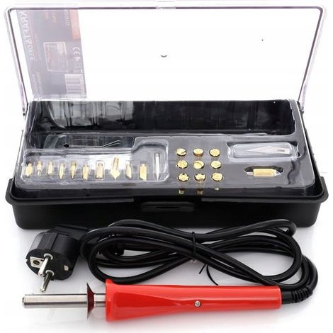 Quemador de madera y cuero, soldador, pirograbador, 30 W (1/5)