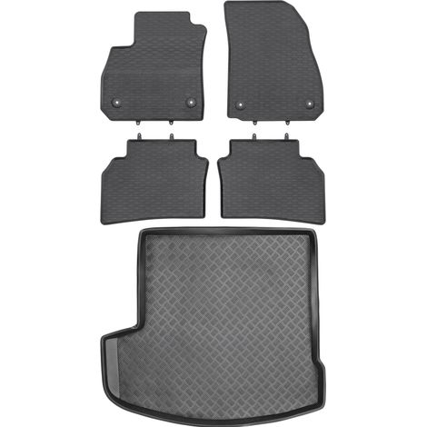 Opel Insignia B Kombi a partir de 2017 SET - Alfombrillas de goma para coche + alfombrilla para maletero (1/5)