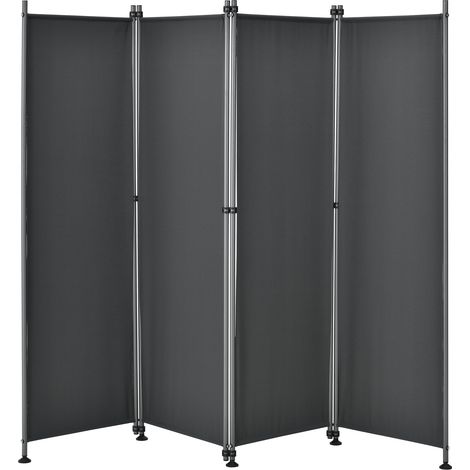 Schermo protezione privacy schermo 215 x 170 cm grigio 030001062