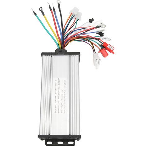 Contrôleur sinusoïdal 48V 60V 72V 800W sans balais pour vélo électrique (modèle silencieux) (1/5)